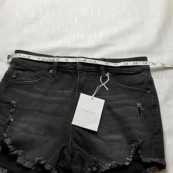 KanCan faded black high rise cutoff - Picture 9 of 9